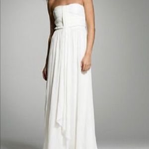 J. Crew Bridal Wedding Dress. 100% Silk chiffon 0